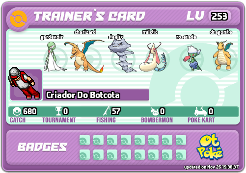 Criador Do Botcota Card otPokemon.com