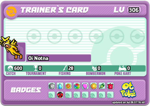 Oi Notna Card otPokemon.com