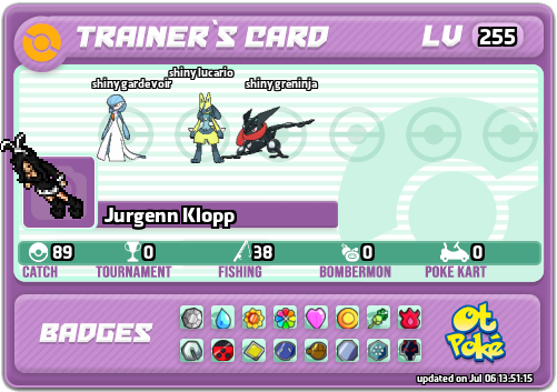 Jurgenn Klopp Card otPokemon.com