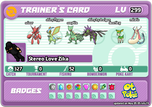 Stereo Love Zika Card otPokemon.com