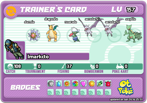 Imarkcto Card otPokemon.com
