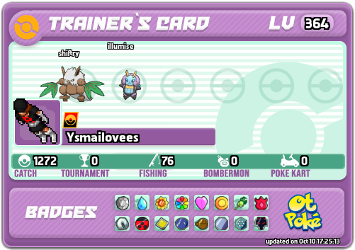 Ysmailovees Card otPokemon.com