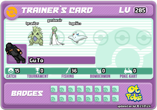 Gu To Card otPokemon.com