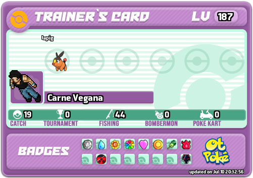 Carne Vegana Card otPokemon.com