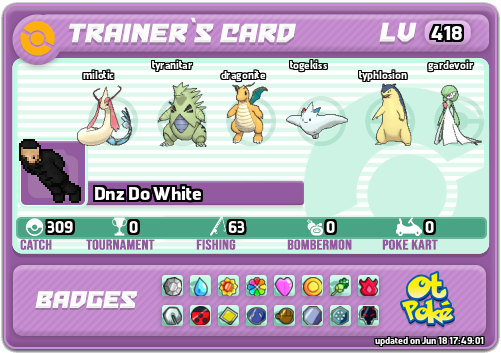 Dnz Do White Card otPokemon.com