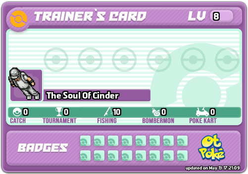 The Soul Of Cinder Card otPokemon.com
