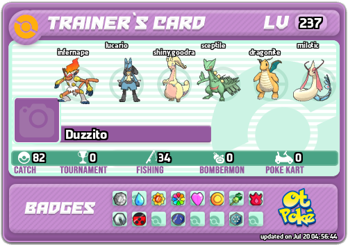 Duzzito Card otPokemon.com