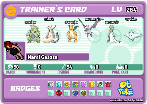 Nami Gasosa Card otPokemon.com