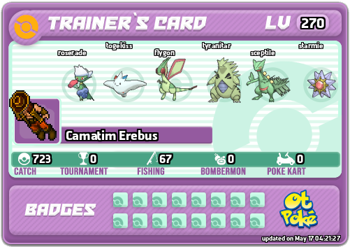 Camatim Erebus Card otPokemon.com