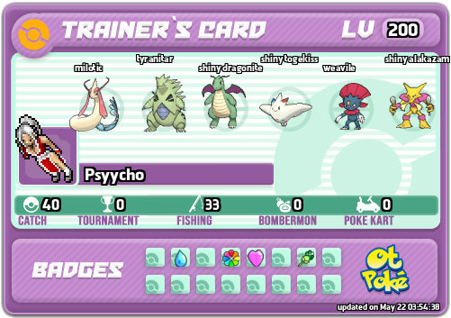 Psyycho Card otPokemon.com