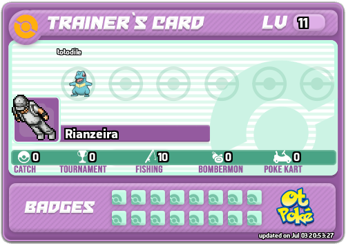 Rianzeira Card otPokemon.com