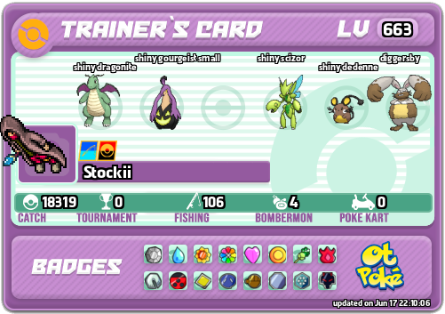 Stockii Card otPokemon.com