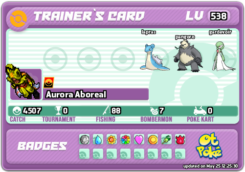 Aurora Aboreal Card otPokemon.com