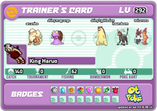 King Haruo Card otPokemon.com