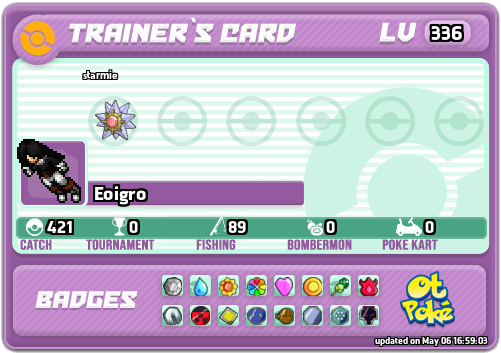 Eoigro Card otPokemon.com
