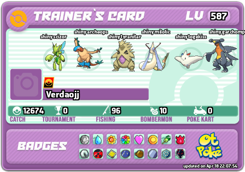 Verdaojj Card otPokemon.com