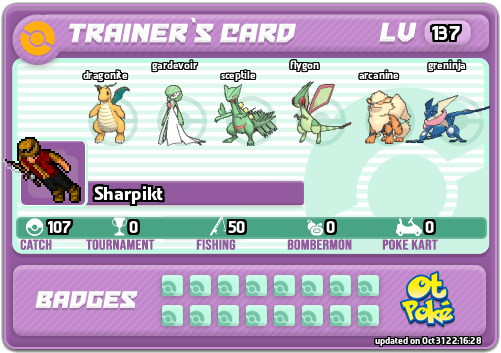 Sharpikt Card otPokemon.com