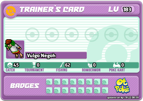 Vulgo Negoh Card otPokemon.com