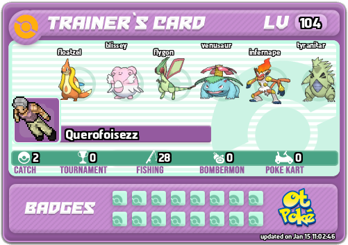 Querofoisezz Card otPokemon.com