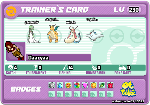 Daaryaa Card otPokemon.com