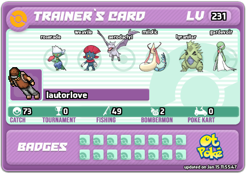 Iautorlove Card otPokemon.com