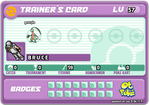 B R U C E Card otPokemon.com