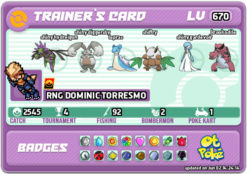 RNG DOMINIC TORRESMO Card otPokemon.com