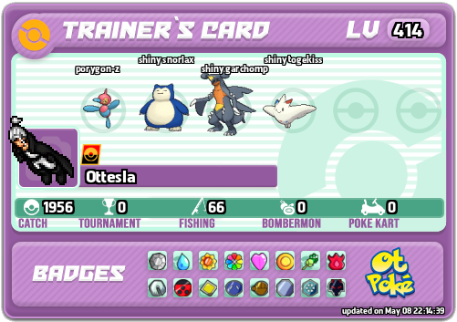 Ottesla Card otPokemon.com