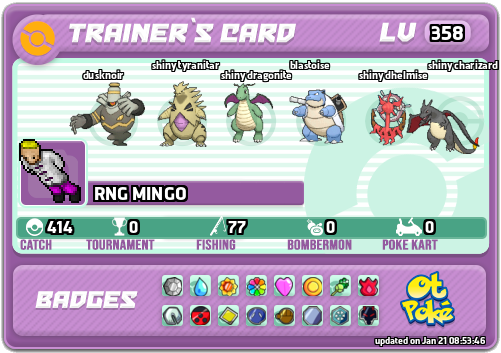 RNG MINGO Card otPokemon.com