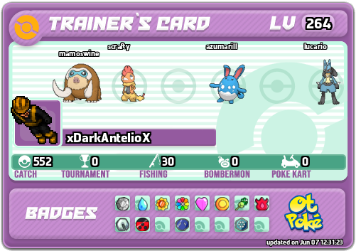 xDarkAntelioX Card otPokemon.com