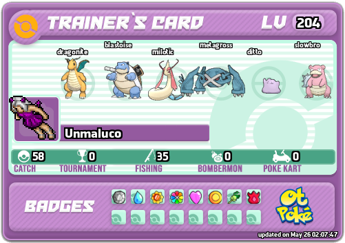 Unmaluco Card otPokemon.com