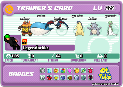 Legendarkks Card otPokemon.com