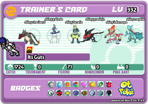 Its Guts Card otPokemon.com