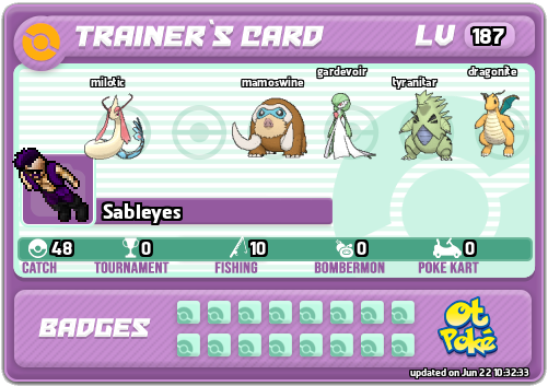 Sableyes Card otPokemon.com