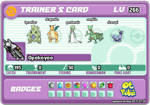 Opokoyoo Card otPokemon.com