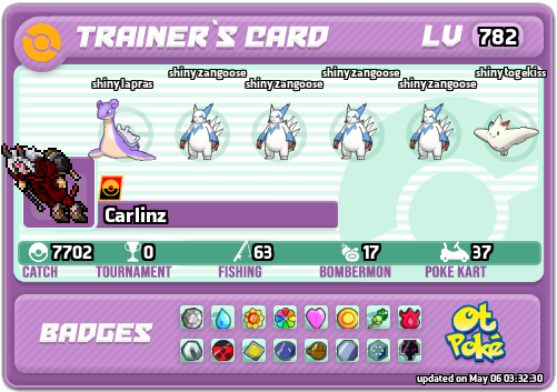 Carlinz Card otPokemon.com