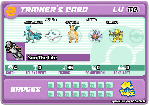 Sun The Life Card otPokemon.com