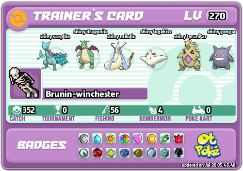 Brunin-winchester Card otPokemon.com