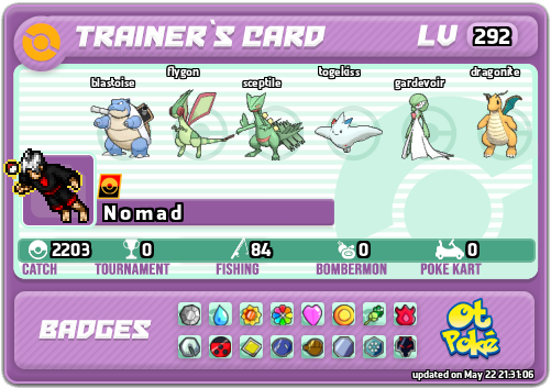 N o m a d Card otPokemon.com