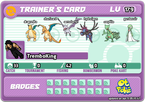 TremboKing Card otPokemon.com