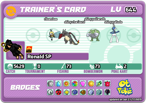Ronald SP Card otPokemon.com