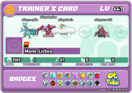 Mano-Lisboa Card otPokemon.com