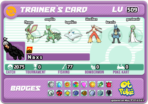 N a x s Card otPokemon.com