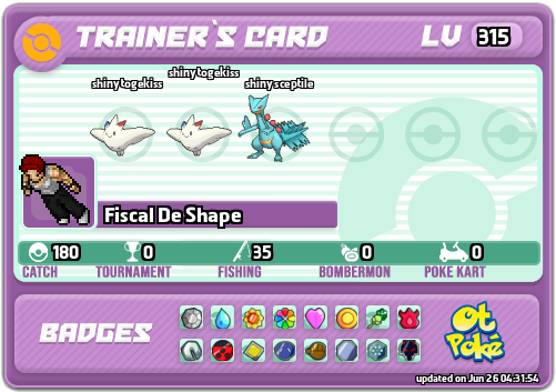 Fiscal De Shape Card otPokemon.com