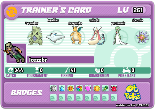 Icezzbr Card otPokemon.com
