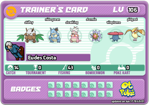 Eudes Costa Card otPokemon.com