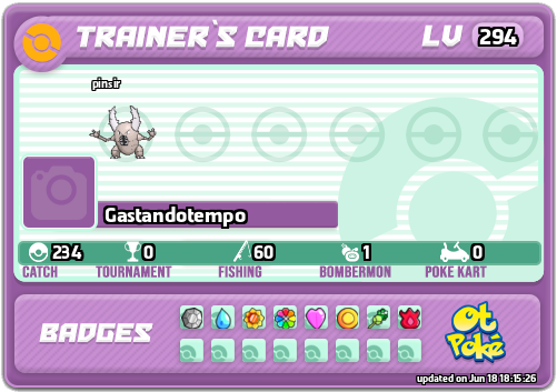 Gastandotempo Card otPokemon.com