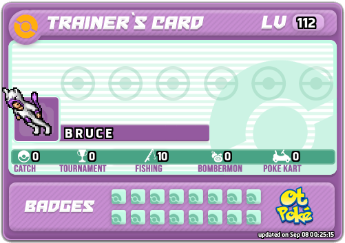 B R U C E Card otPokemon.com