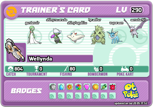 Wellynda Card otPokemon.com