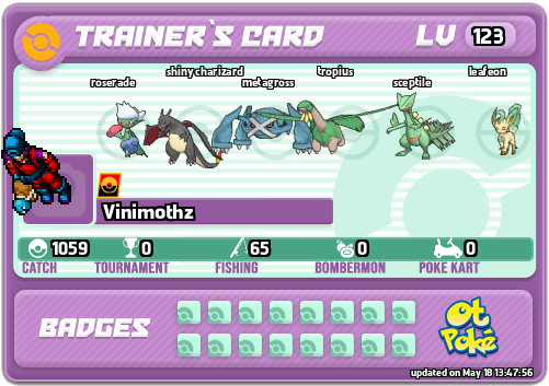 Vinimothz Card otPokemon.com